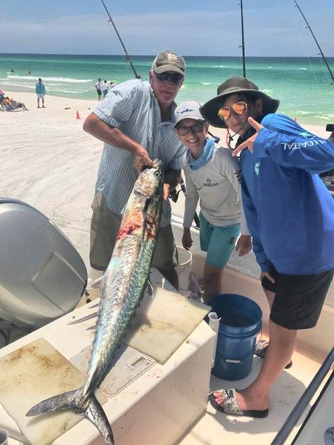 King Mackerel caught on Fishstick Charters